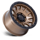 FORTRESS 17X8.5 5X5 71 +25 M-BRZ GBLK