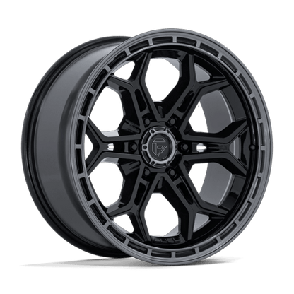 Fuel Off-Road FC896 Heathen Wheel | 6x135 Bolt Pattern - Gloss Black Gloss Gunmetal Lip / 20x9 / +1mm (5.04" BS)