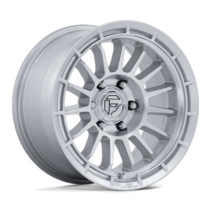 Fuel Off-Road FC905 Ascend Wheel | 6x5.5 (6x139.7) Bolt Pattern - Gloss Silver w/ Machined Face / 17x8.5 / +25mm (5.73" BS)