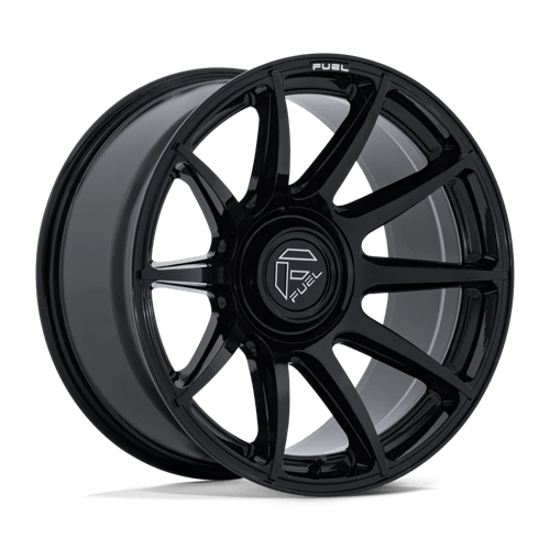Fuel Off-Road FC906 Halo Wheel | 5x5/5x5.5 (5x127/5x139.7) Bolt Pattern - Gloss Black / 20x9 / +1mm (5.04" BS)