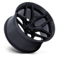 FLUX 17X9 5X5 71 -12 BLK-OUT