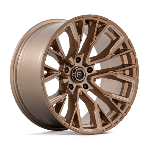 Fuel Off-Road Rebar Wheel | 5x5 (5x127) Bolt Pattern - Platinum Bronze Milled / 20x10 / -18mm (4.79" BS)
