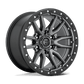 REBEL 17X9 6X135 87 -12 M-GMTL-BLK-RG