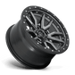 REBEL 18X9 5X5 71 -12 M-GMTL-BLK-RG