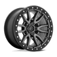REBEL 18X9 6X120 67 +1 M-GMTL-BLK-RG