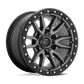 REBEL 18X9 6X120 67 +1 M-GMTL-BLK-RG