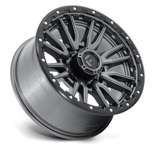 REBEL 20X9 8X6.5 125 +1 M-GMTL-BLK-RG