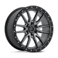 Fuel Off-Road Rebel Wheel | 6x135 Bolt Pattern - Matte Gunmetal Black Bead Ring / 22x9 / +20mm (5.79" BS)