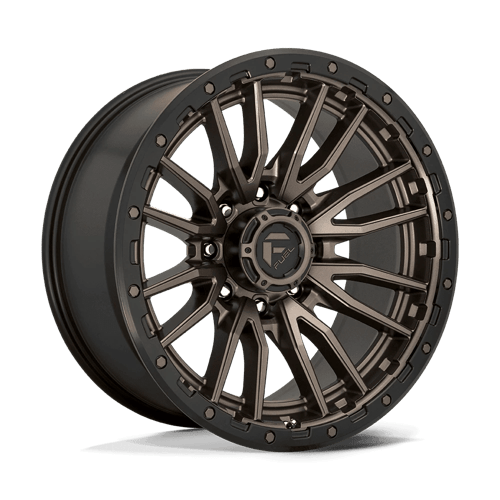 Fuel Off-Road Rebel Wheel | 8x180 Bolt Pattern - Matte Bronze Black Bead Ring / 22x10 / -18mm (4.79" BS)