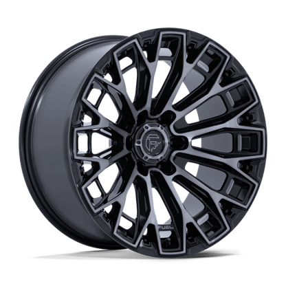 Fuel Off-Road FC882 Trax Wheel | 8x6.5 (8x165.1) Bolt Pattern - Gloss Black Machined Face DTCC / 20x9 / +1mm (5.04" BS)