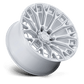TRAX 20X9 8X180 124 +1 G-SLV MACH-FC