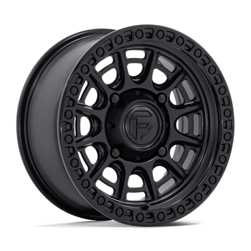 Fuel Off-Road FV832 Cycle UTV Wheel | 4x110 Bolt Pattern - Matte Black w/ Gloss Black Lip / 15x7 / +10mm (4.39" BS)