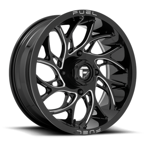 Fuel Off-Road Runner UTV Wheel | 4x137 Bolt Pattern - Gloss Black Milled / 18x7 / +13mm (4.51" BS)