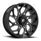Fuel Off-Road Runner UTV Wheel | 4x137 Bolt Pattern - Gloss Black Milled / 20x7 / +13mm (4.51" BS)