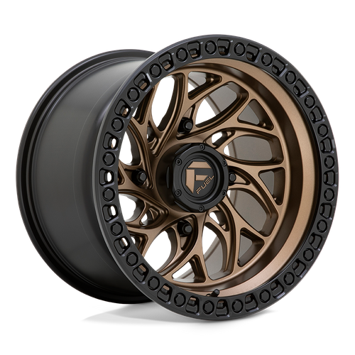 Fuel Off-Road Runner UTV Wheel | 15x10 | 0mm | 4x156 Bolt Pattern - Bronze w/ Black Ring
