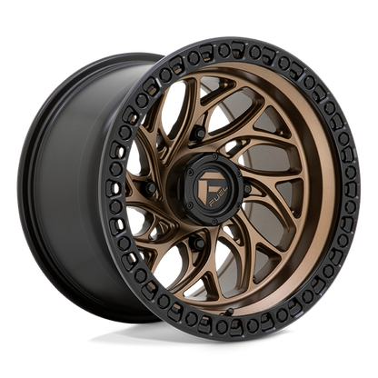 Fuel Off-Road Runner UTV Wheel | 15x10 | 0mm | 4x156 Bolt Pattern - Bronze w/ Black Ring