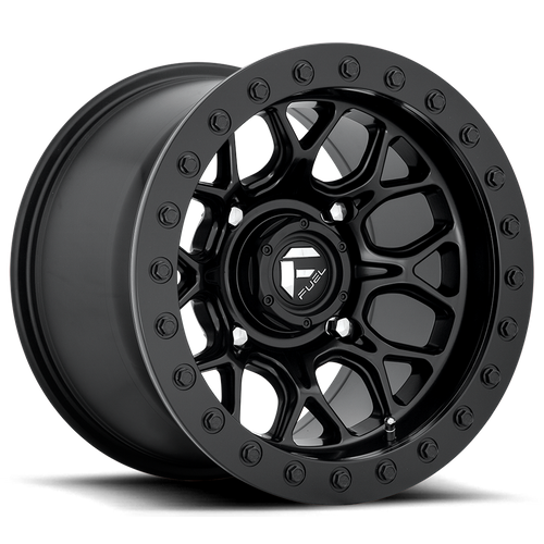Fuel Off-Road Tech UTV Beadlock Wheel | 15x7 | +38mm | 4x156 Bolt Pattern - Matte Black