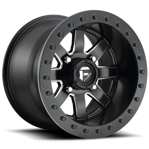 Fuel Off-Road Maverick UTV Beadlock Wheel | 4x156 Bolt Pattern - Matte Black / 14x8 / 0mm (4.5" BS)