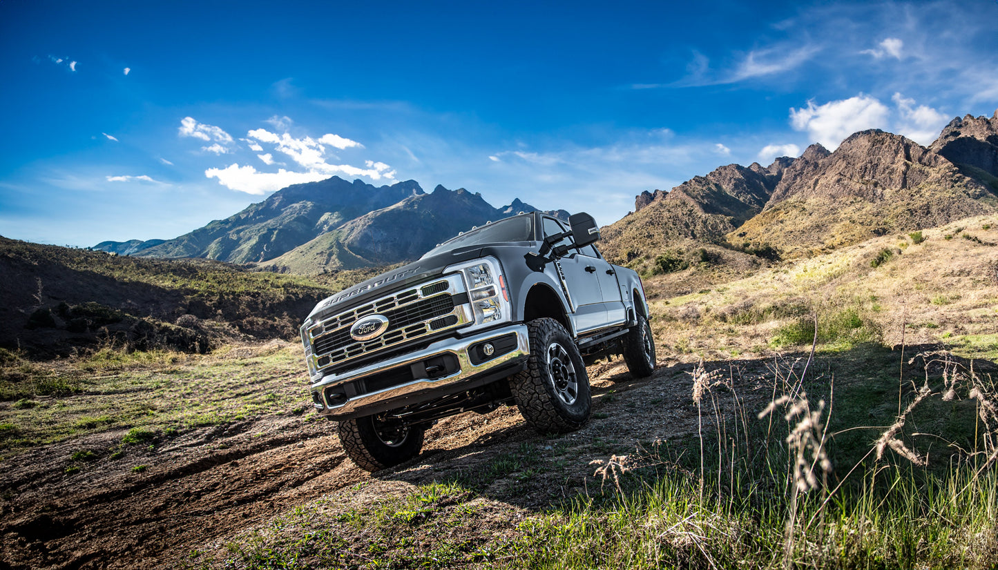 Ride Height Sensor Relocation Bracket Kit | 5-7 Inch Lift w/ Zone Radius Arm | Ford F250/F350/F450 Super Duty (23-25) 4WD