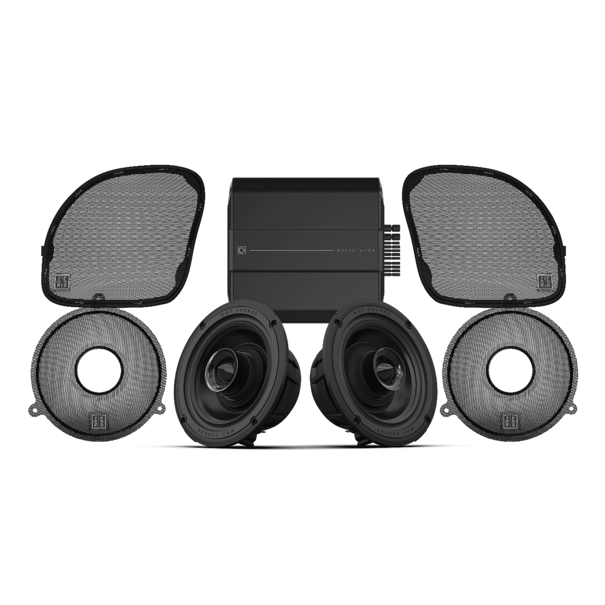 WS-HAR-FSK | Front Speaker Audio Kit – Harley-Davidson Upgrade System