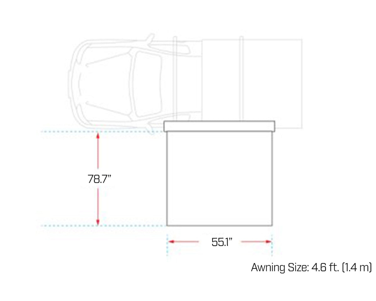 DeltaWing 90° Awning