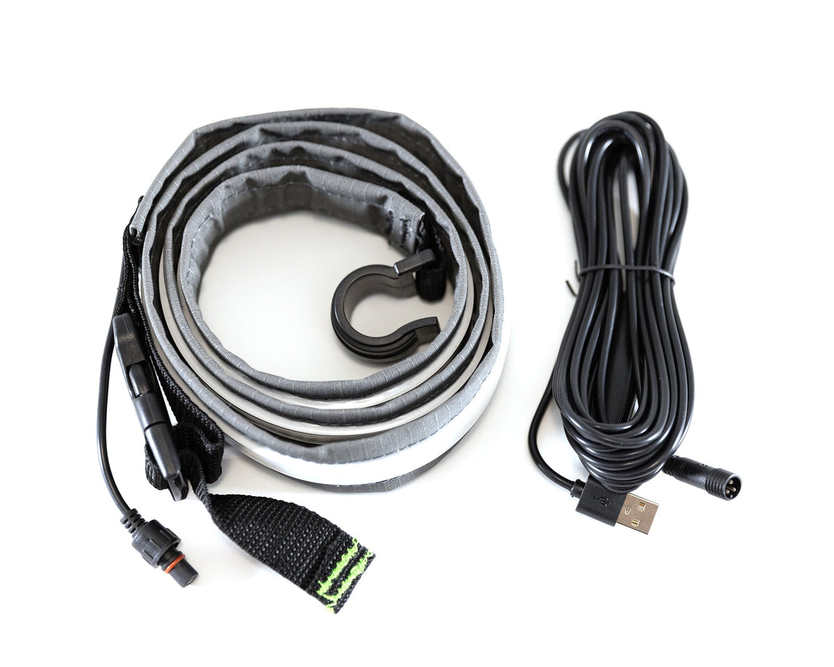 Replacement LED Light Strip And Power Cable For 4.6 ft DeltaWing 90º Awning