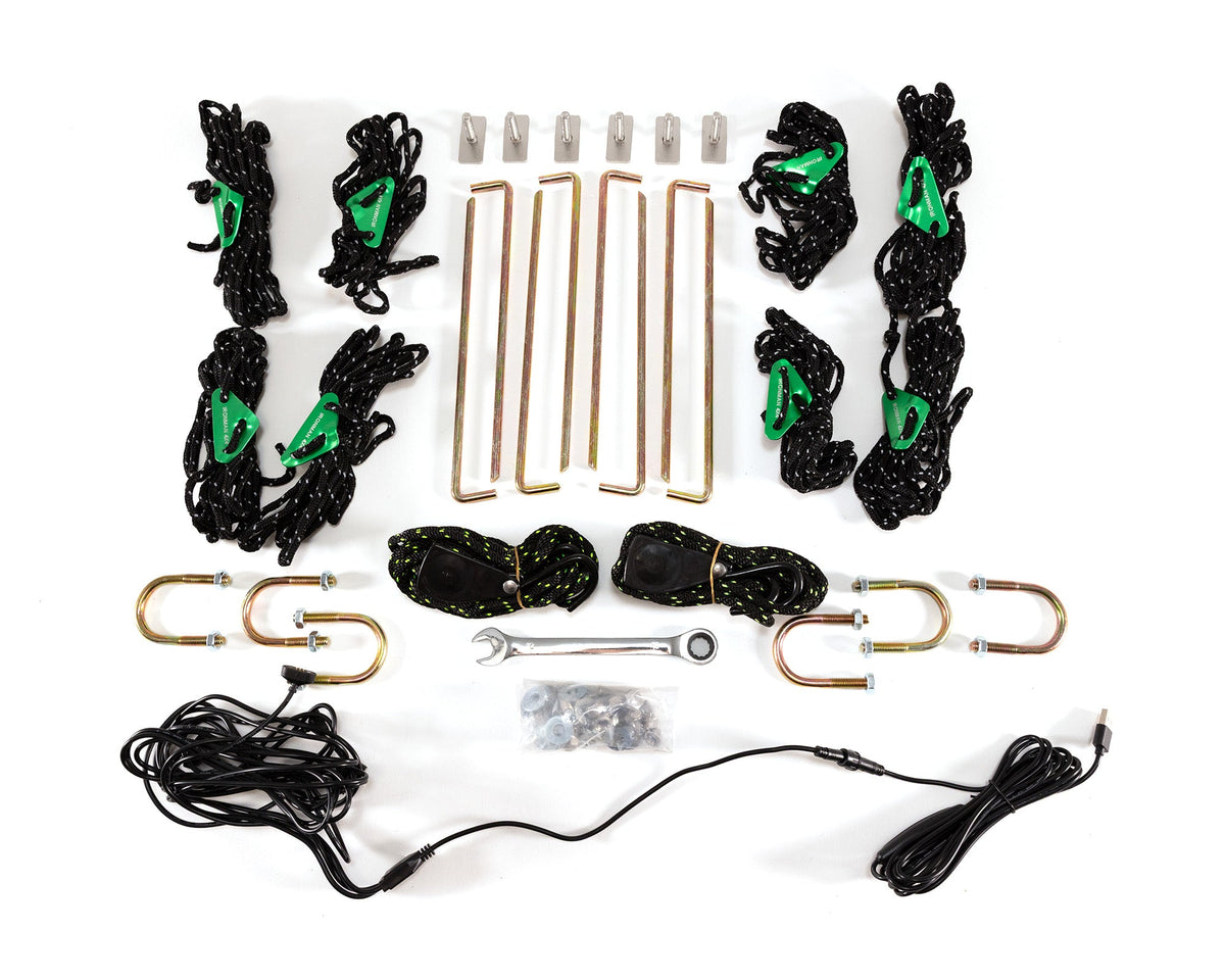 Accessory Kit with Mounting Hardware for DeltaWing 180° Awnings