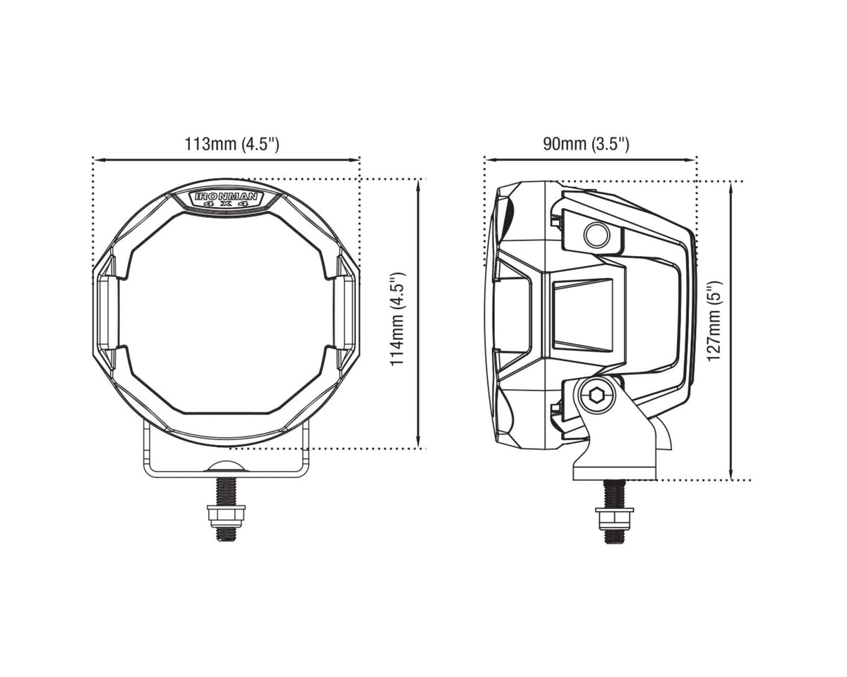 Scope 5" LED Driving Light (Spot Beam)