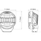 Scope 7" LED Driving Light (Combo Beam)