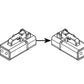 2-Pin to 2-Pin 8 ft Extension Harness for Adding a Roof/Rear Mounted Light Bar