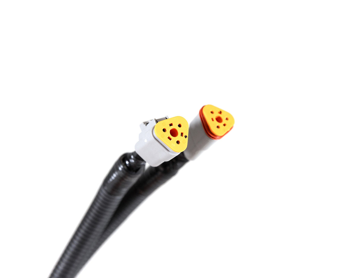 Single 2-Pin to Dual 3-Pin Adapter Harness