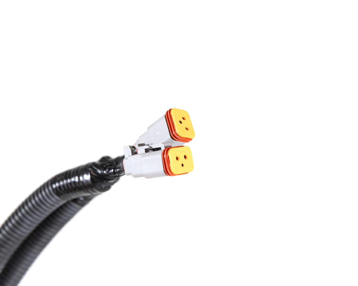 Single 2-Pin to Dual 2-Pin Plugs Y-Harness