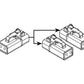 Single 2-Pin to Dual 2-Pin Plugs Y-Harness