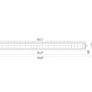 Bright Saber LED Dual Row Light Bar - 32"