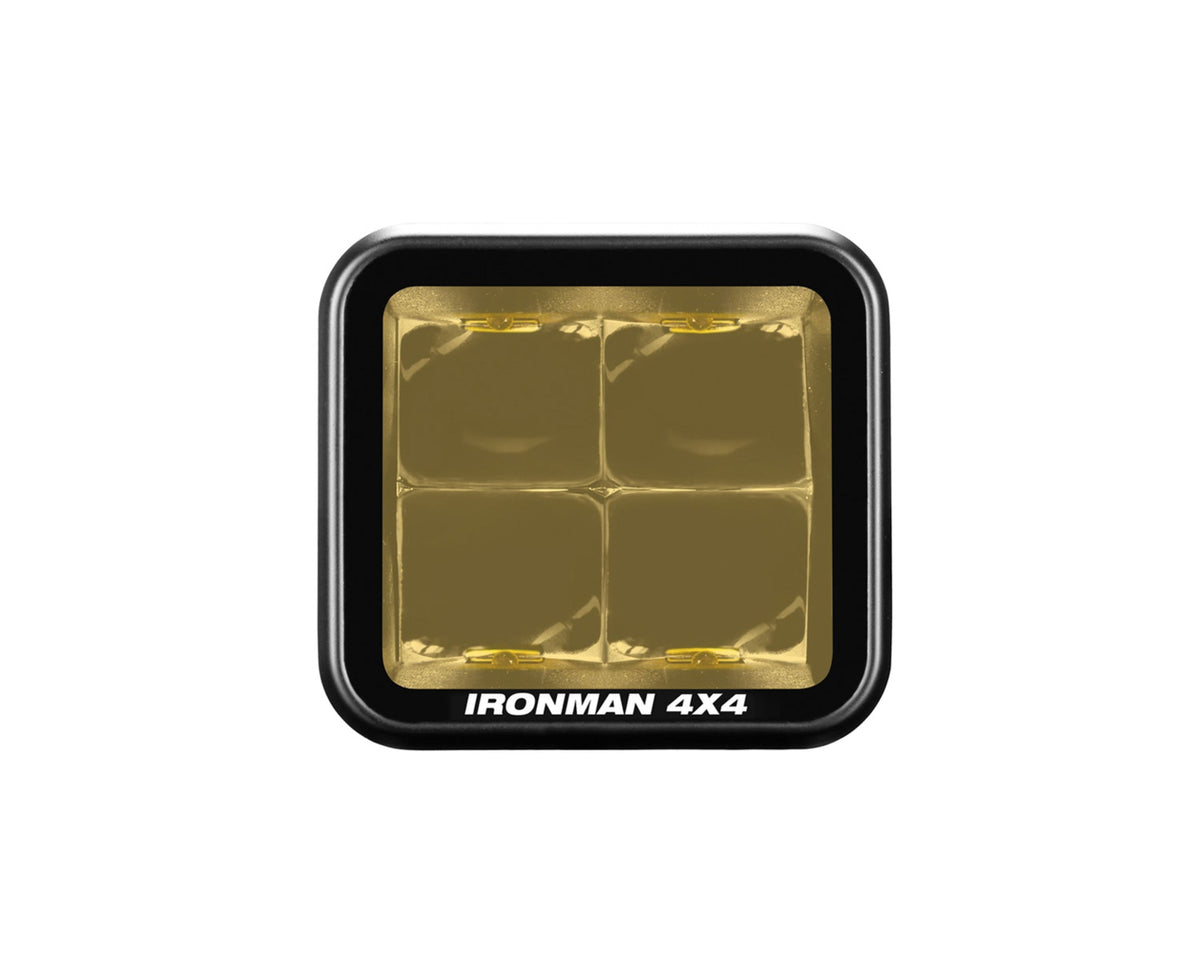 2.8" LED Cube Light (Spot Beam, Amber)