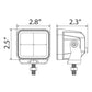 2.8" LED Cube Light Kit