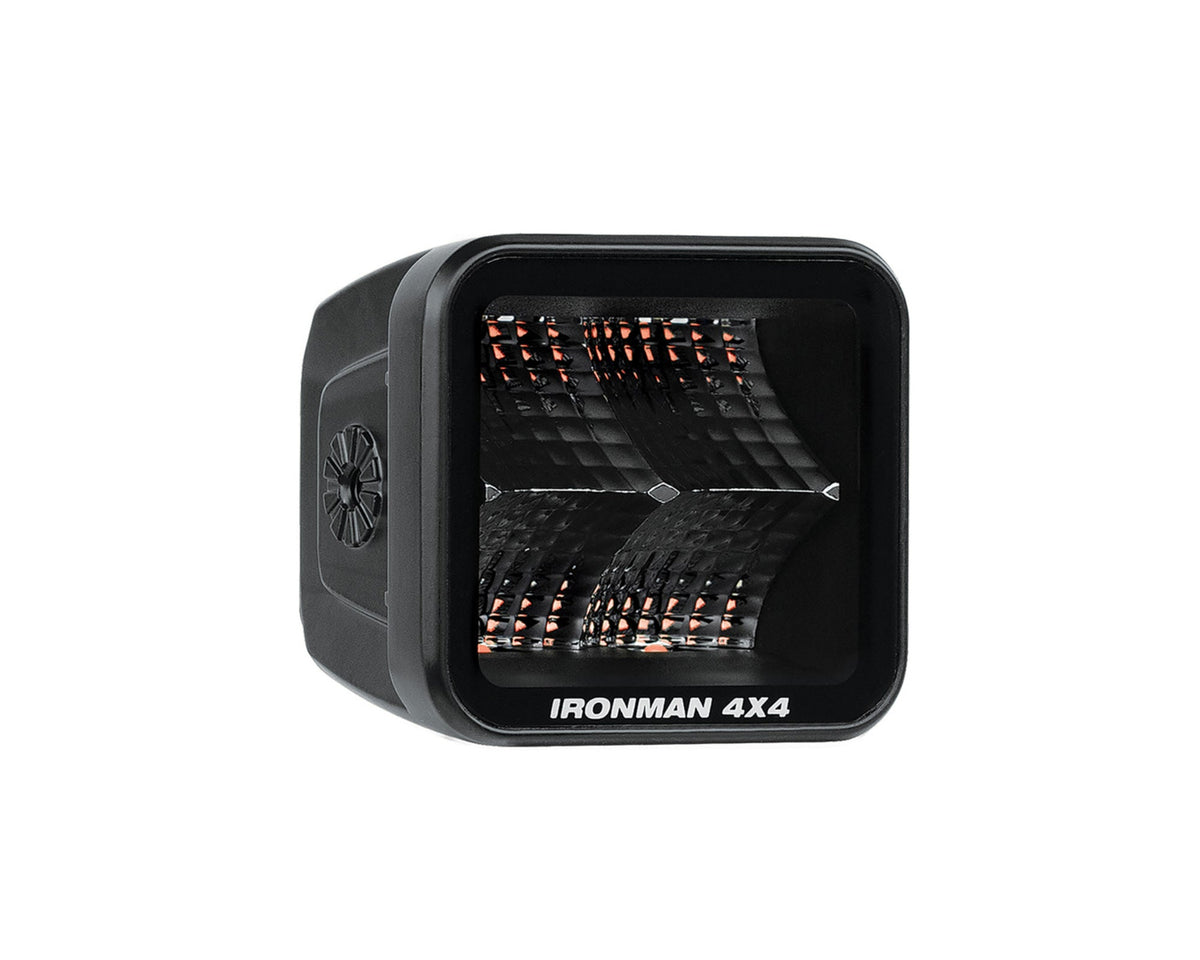 2.8" LED Cube Light (Flood Beam, Red)