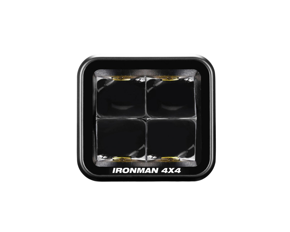 2.8" LED Cube Light (Spot Beam, Clear)