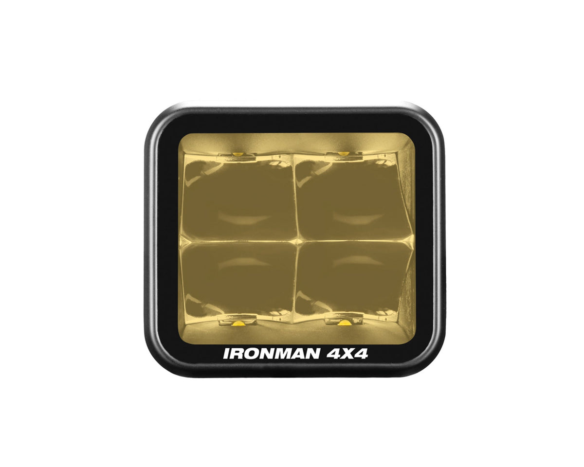 3.2" LED Cube Light (Spot Beam, Amber)