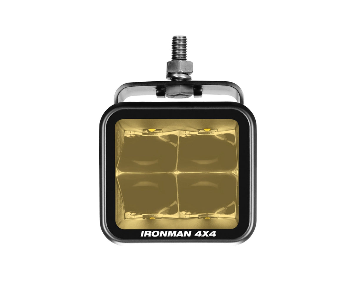 3.2" LED Cube Light (Spot Beam, Amber)