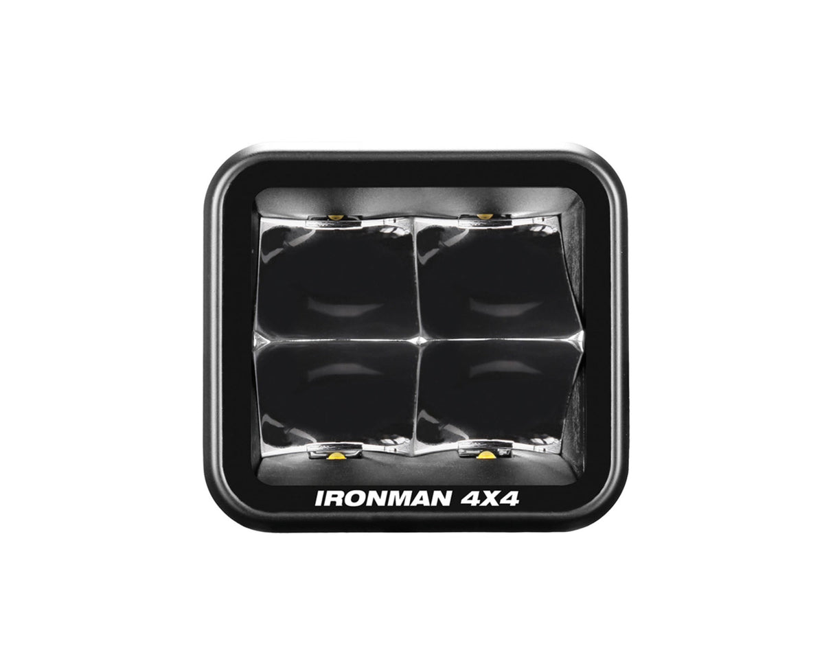 3.2" LED Cube Light (Spot Beam, Clear)