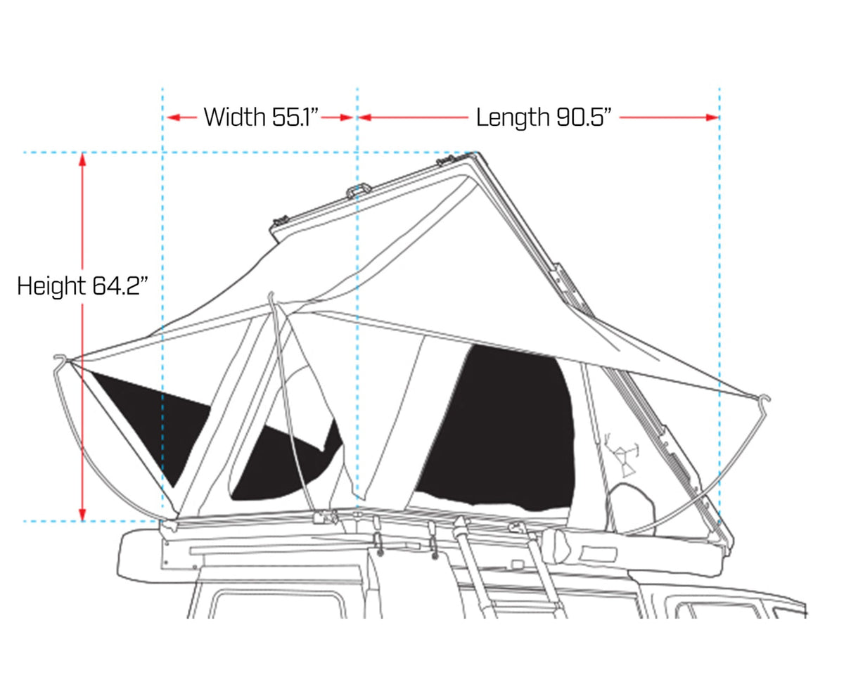 Orion 1400 Rooftop Tent