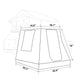 Annex Room for Cross 1200 Rooftop Tent