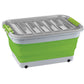 Collapsible Storage Tub with Lid - 30L