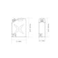 20L Plastic Jerry Can Water Tank - 5 Gal