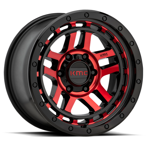 KM540 18X8.5 6X5.5 G-BLK MCH RTCC 00MM