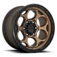KM541 17X8.5 5X5.0 M-BRZ BLK LP 00MM
