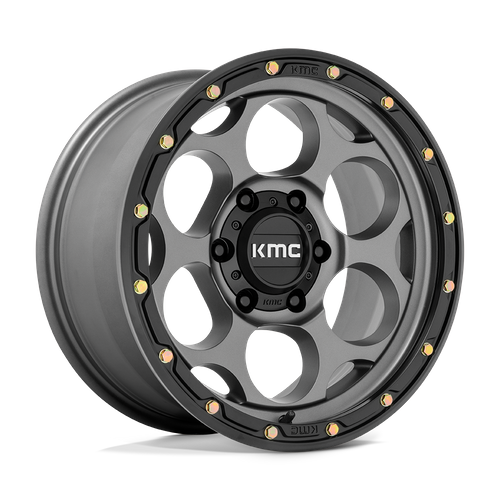 KM541 17X8.5 6X5.5 S-GRY BLK-LP 18MM