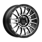 KM542 16X8 5X150 S-BLK MACH 00MM