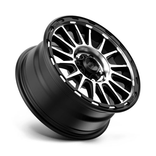 KM542 17X8 5X4.25 S-BLK MACH 38MM